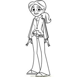 Aviva Corcovado Standing Free Coloring Page for Kids