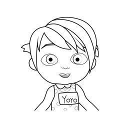 YoYo Cocomelon Free Coloring Page for Kids
