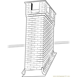 Chimney Rebuild Free Coloring Page for Kids