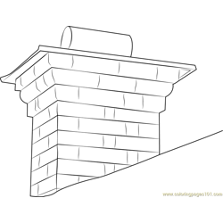 Chimney Shutterstock Free Coloring Page for Kids