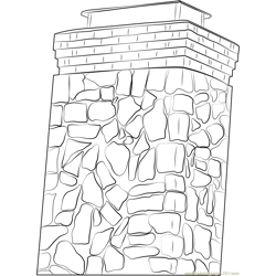 Chimney Sweep Free Coloring Page for Kids