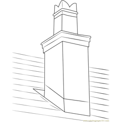 Mono Chimney Free Coloring Page for Kids