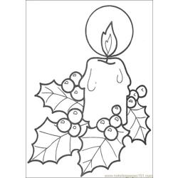 Christmas 89 Free Coloring Page for Kids