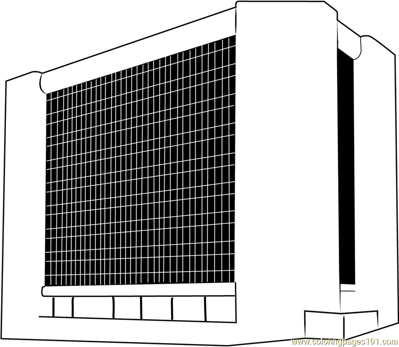 Old City Hall Coloring Page for Kids - Free City Hall Printable
