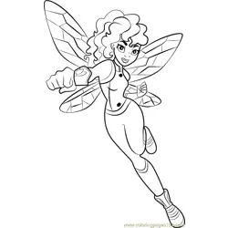 Bumblebee Free Coloring Page for Kids