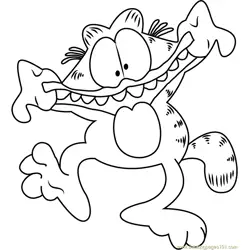 Garfield having Fun