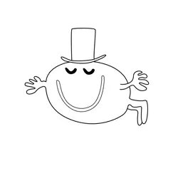 Mr. Impossible Free Coloring Page for Kids