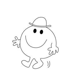 Mr. Small Free Coloring Page for Kids