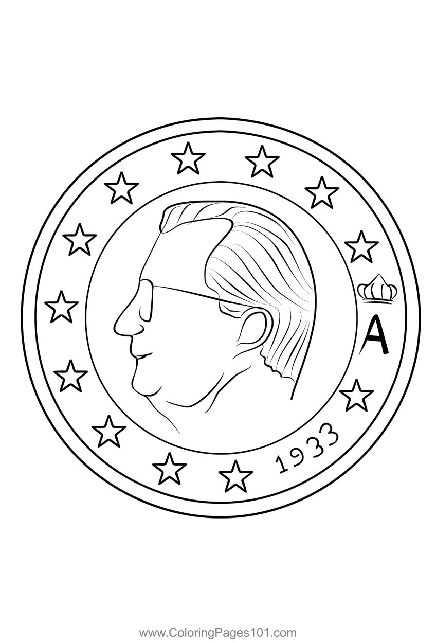 50 Cent Belgium Currency