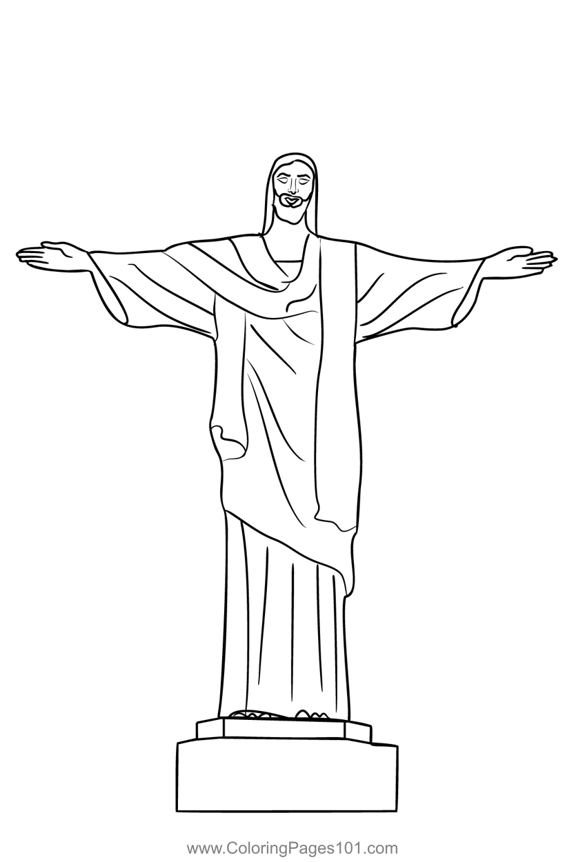 Christ Statue In Brazil