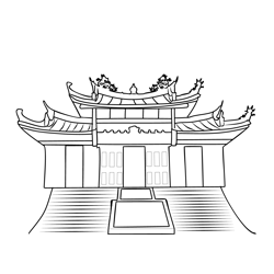 Stanley Harbour, Hong Kong Free Coloring Page for Kids