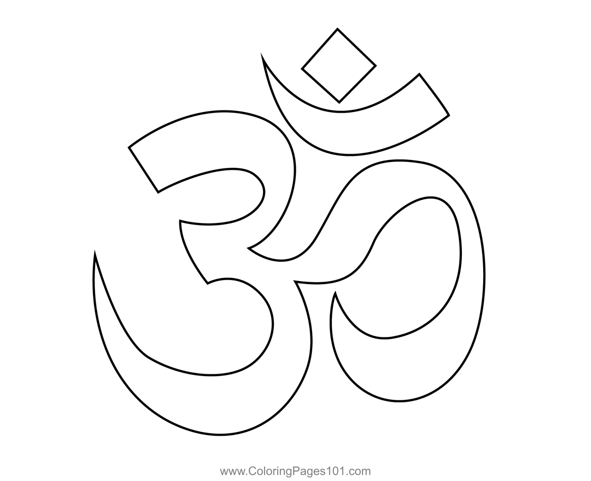 Ohm Symbol Of Hindu