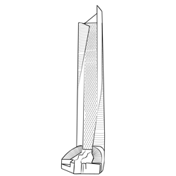 Al Hamra Tower Free Coloring Page for Kids