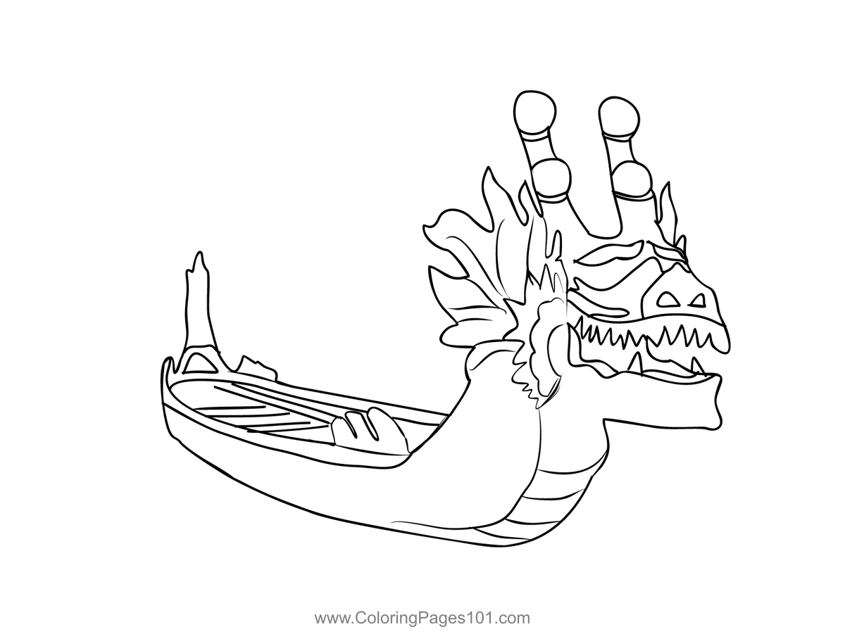 Dragon Boat Coloring Page For Kids Free Macau Printable Coloring dragon-boat-coloring-page-for-kids-free-macau-printable-coloring