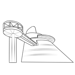 The Macau Science Center Free Coloring Page for Kids