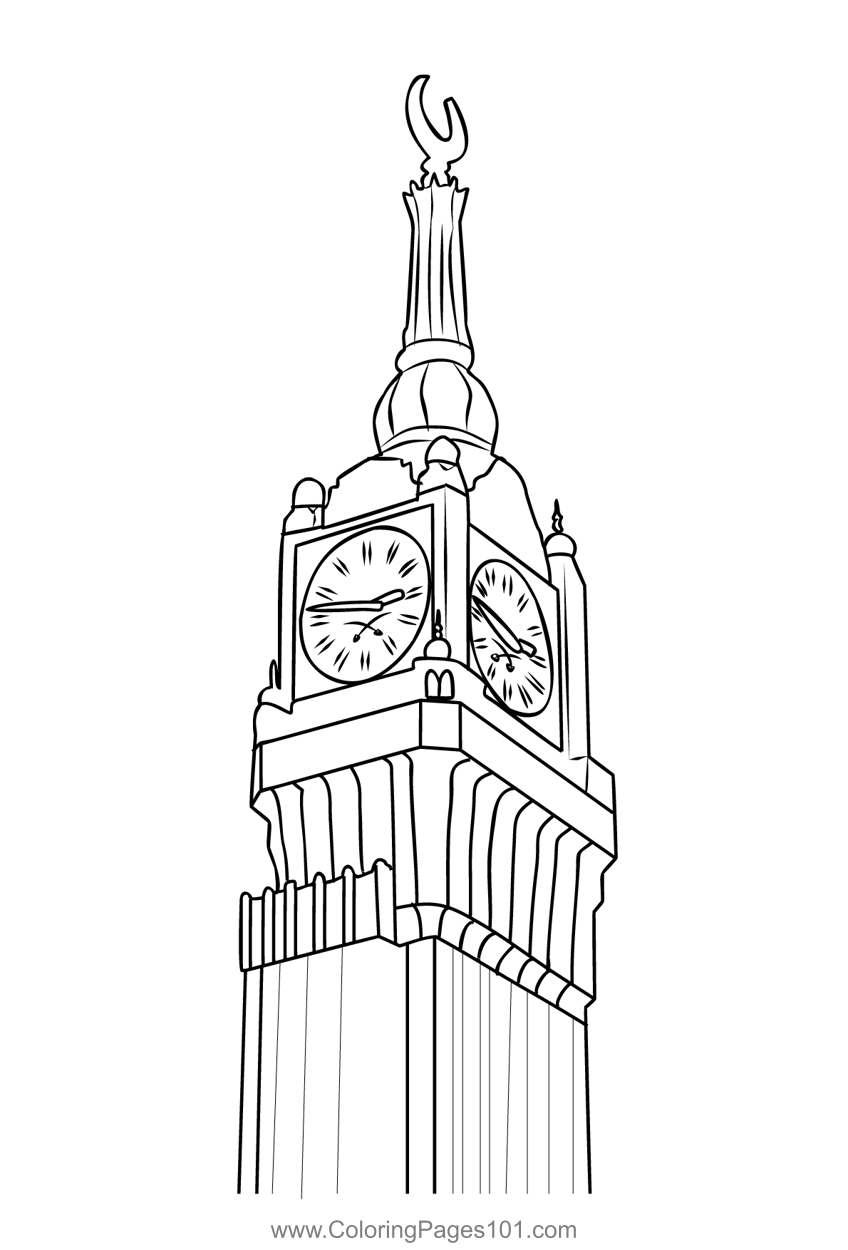 Saudi Arabia Clock Tower