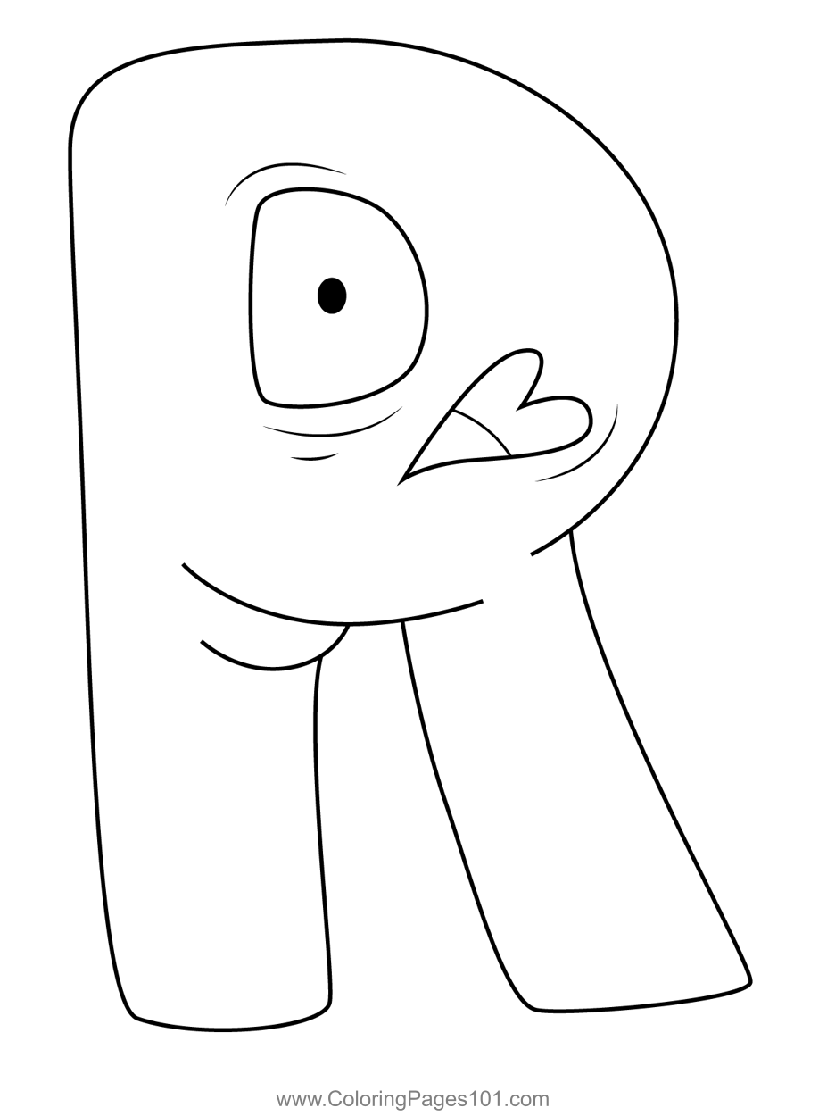 R Coloring Pages