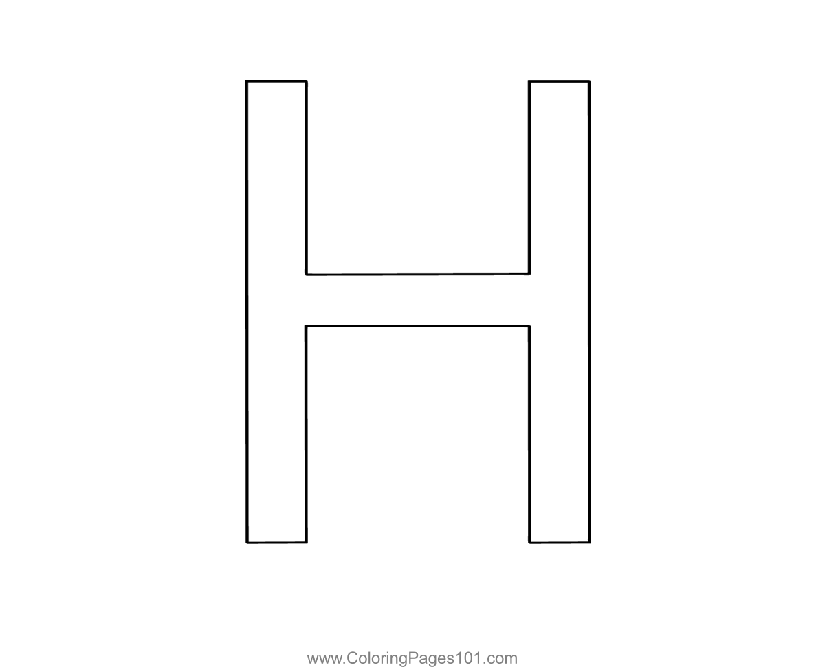 Alphabet H