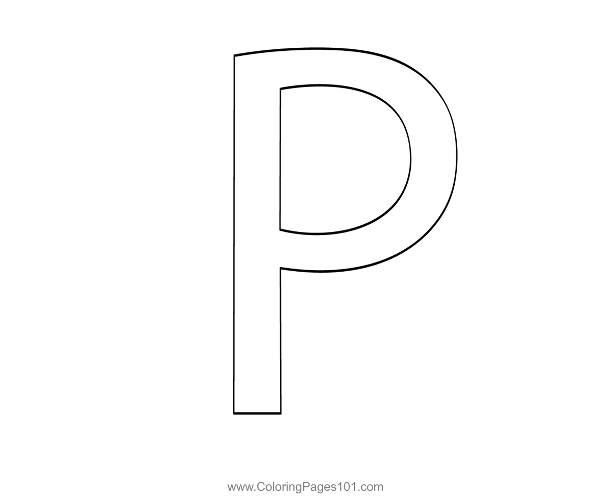 Alphabet P