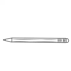 pencil coloring page