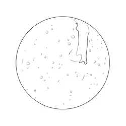Mercury Planet Free Coloring Page for Kids