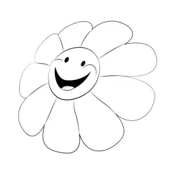 Smile Sunshine Free Coloring Page for Kids