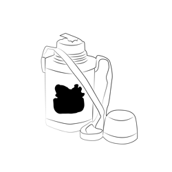 Kids School Water Bag Free Coloring Page for Kids