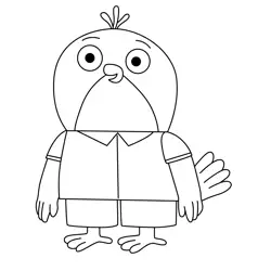Blaine Free Coloring Page for Kids