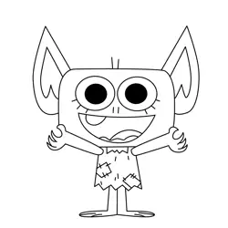 Goblin Free Coloring Page for Kids