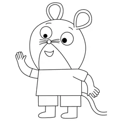 Milo Free Coloring Page for Kids