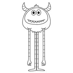 Rizzo Free Coloring Page for Kids
