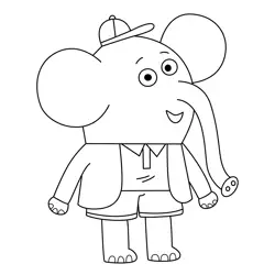 Trunkers Free Coloring Page for Kids