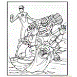 Fantasticfour015 Free Coloring Page for Kids