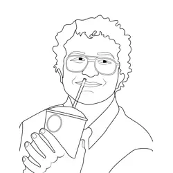 Alexei Stranger Things Free Coloring Page for Kids