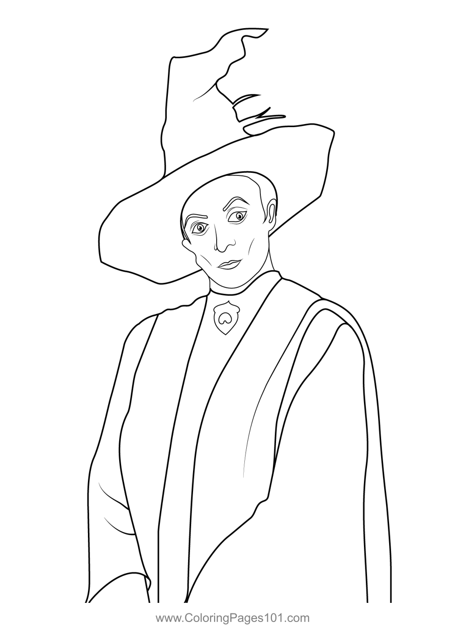 Professor Minerva McGonagall Harry Potter