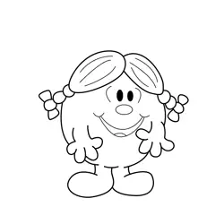 Brings A Smile Free Coloring Page for Kids