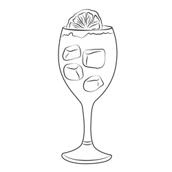 Lemon Glass Free Coloring Page for Kids