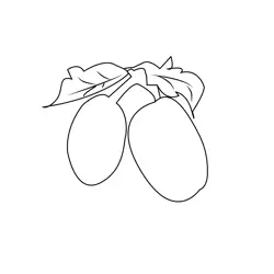 Breadfruit 1 Free Coloring Page for Kids