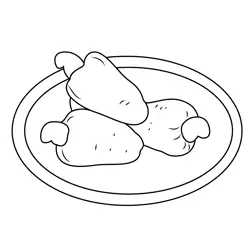 Cashew Fruit Free Coloring Page for Kids