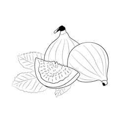Figs 3 Free Coloring Page for Kids