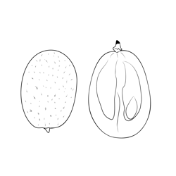 Kumquat 3 Free Coloring Page for Kids