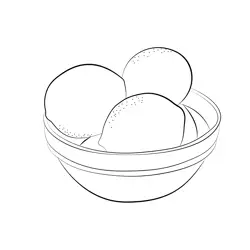 Meyer Lemons Free Coloring Page for Kids
