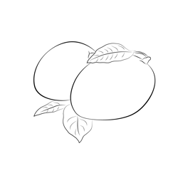 Mango Jams Free Coloring Page for Kids