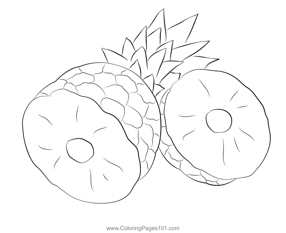 Pineapples Cut