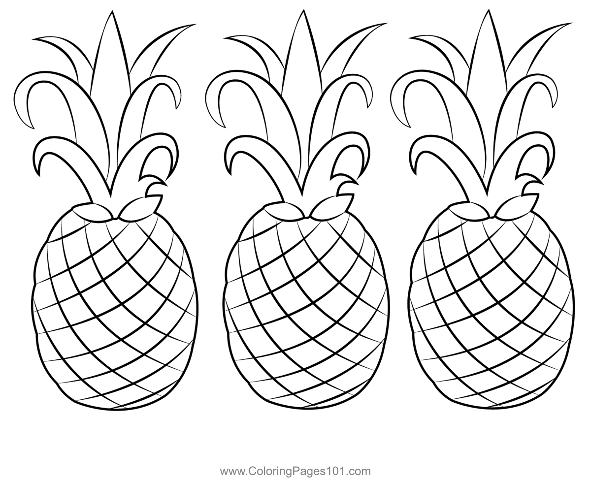 Three Pineapples