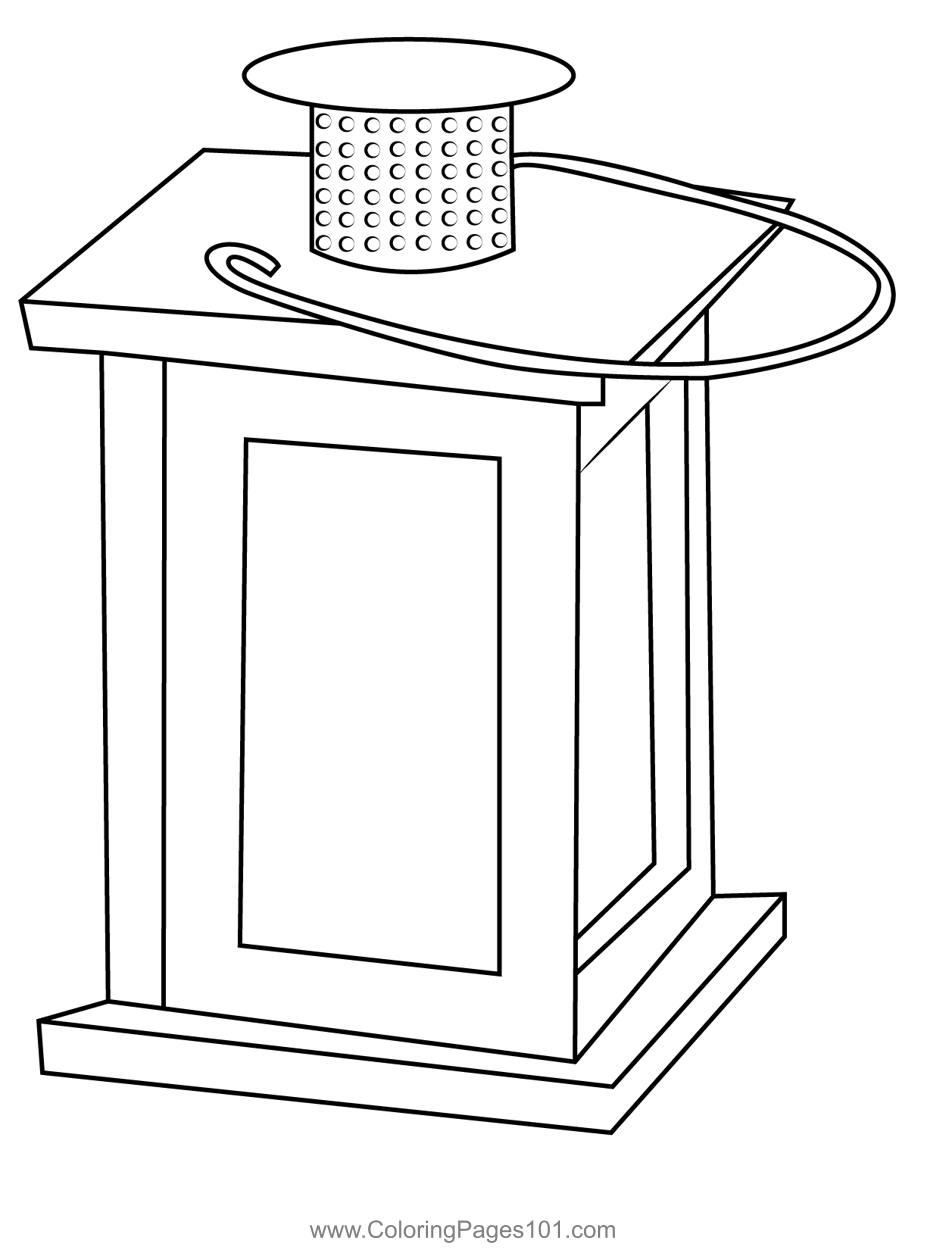 Decorative Candle Stand Coloring Page for Kids Free Diwali Printable
