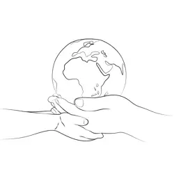 Environmental Movement Free Coloring Page for Kids