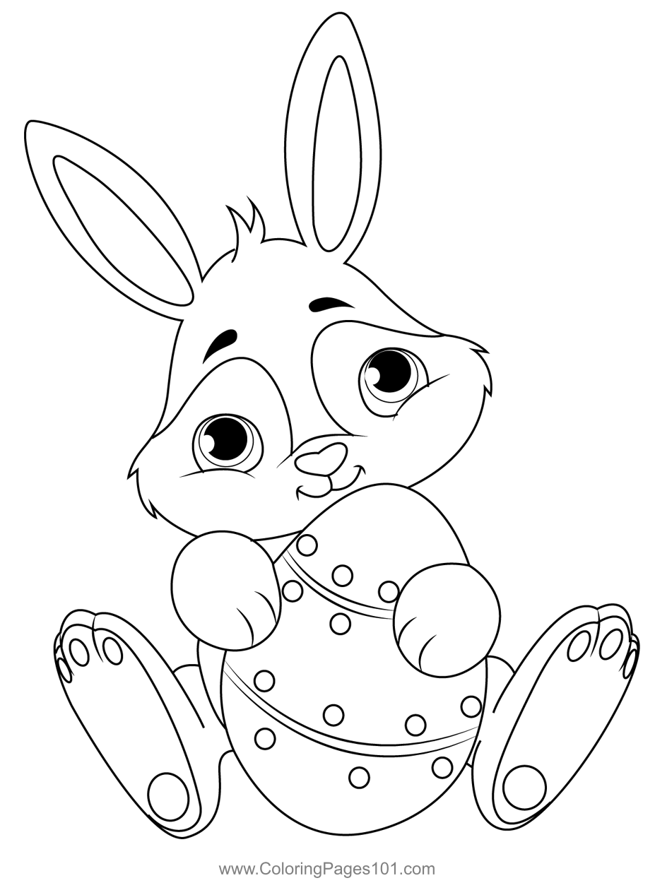 Easter Printable Coloring Pages Cartoon Coloring Pages