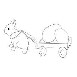 Free Easter Day Free Coloring Page for Kids