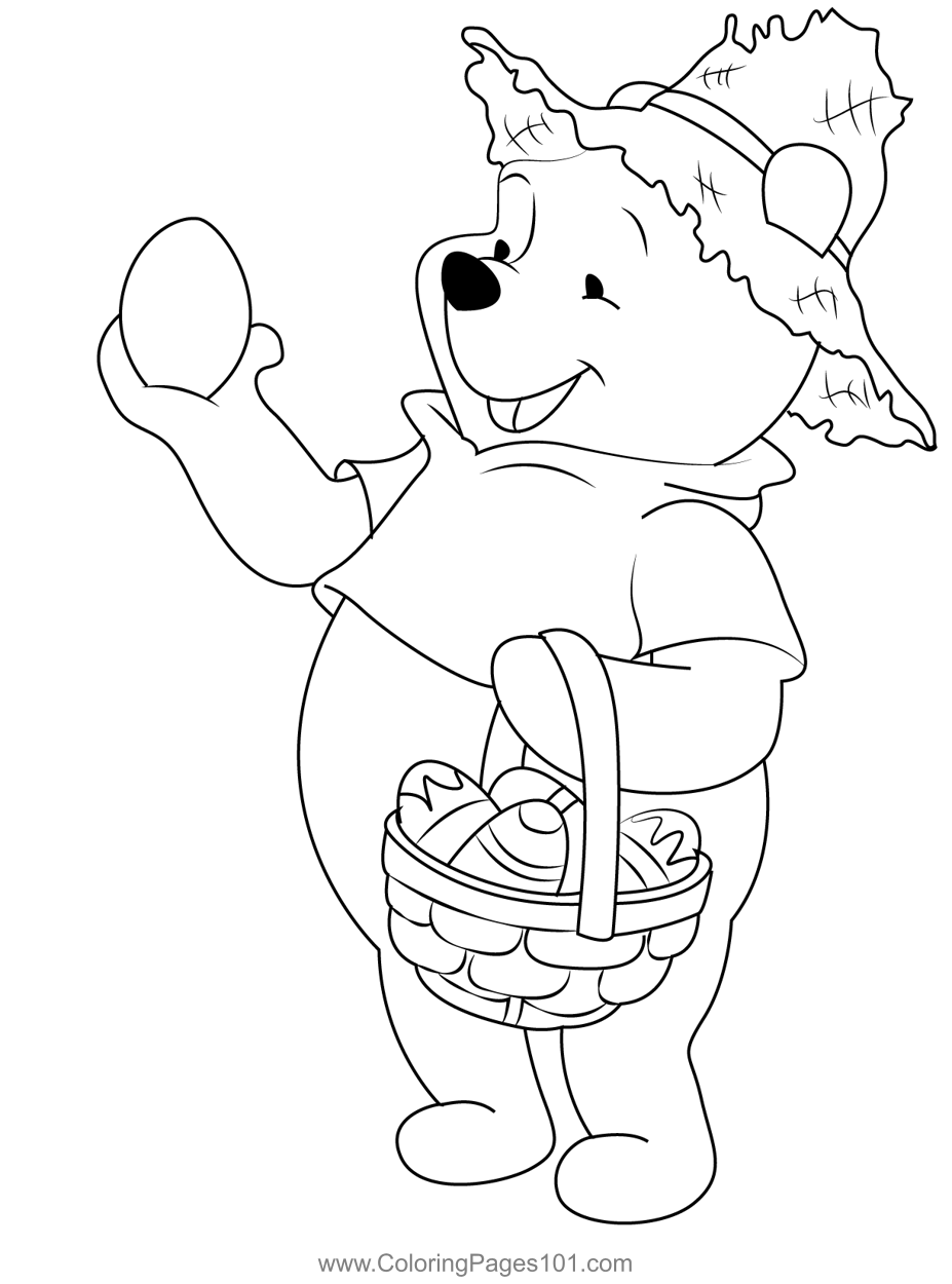 Pooh Found Easter Egg